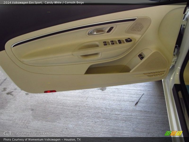 Candy White / Cornsilk Beige 2014 Volkswagen Eos Sport