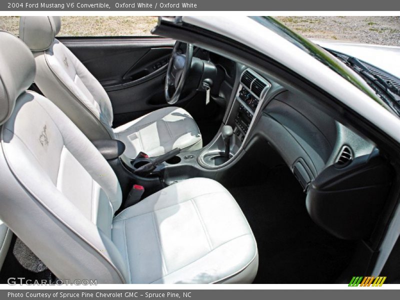 Front Seat of 2004 Mustang V6 Convertible