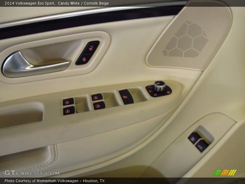 Candy White / Cornsilk Beige 2014 Volkswagen Eos Sport