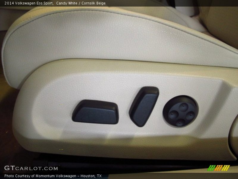 Candy White / Cornsilk Beige 2014 Volkswagen Eos Sport