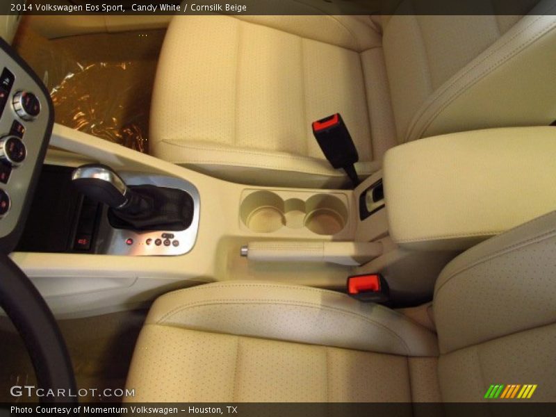 Candy White / Cornsilk Beige 2014 Volkswagen Eos Sport