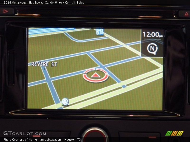 Candy White / Cornsilk Beige 2014 Volkswagen Eos Sport