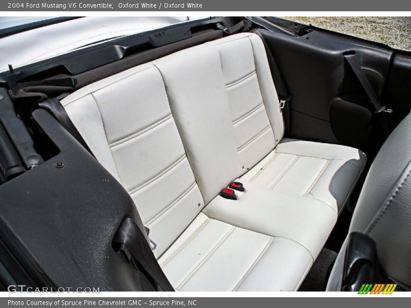 Rear Seat of 2004 Mustang V6 Convertible