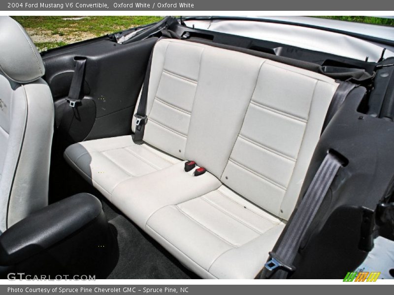 Rear Seat of 2004 Mustang V6 Convertible