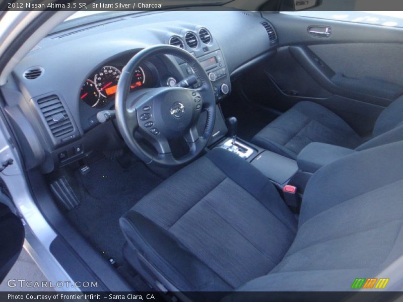 Brilliant Silver / Charcoal 2012 Nissan Altima 3.5 SR