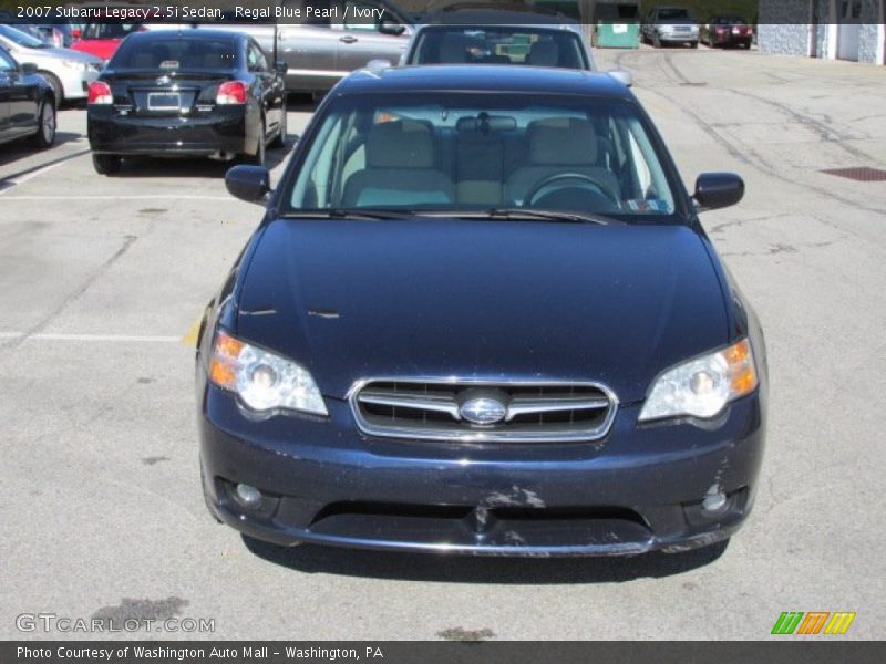 Regal Blue Pearl / Ivory 2007 Subaru Legacy 2.5i Sedan