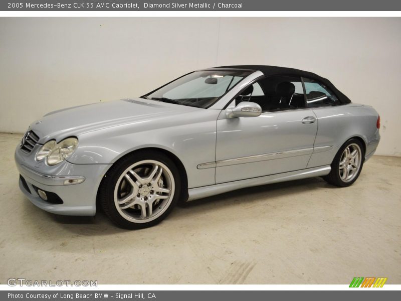  2005 CLK 55 AMG Cabriolet Diamond Silver Metallic