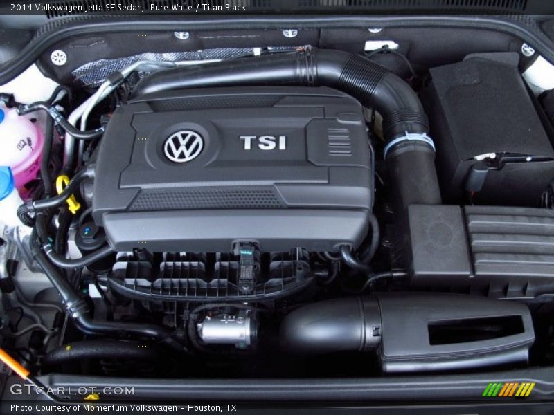 Pure White / Titan Black 2014 Volkswagen Jetta SE Sedan
