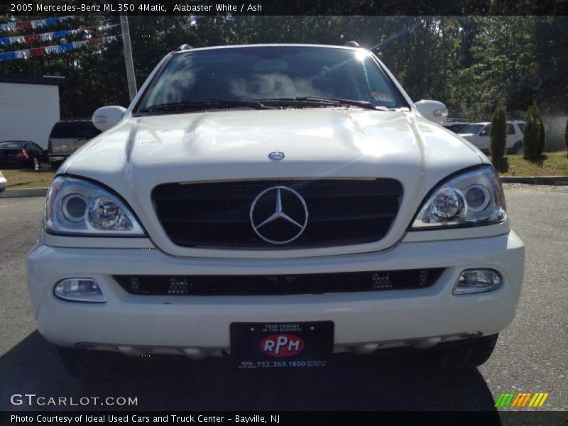 Alabaster White / Ash 2005 Mercedes-Benz ML 350 4Matic