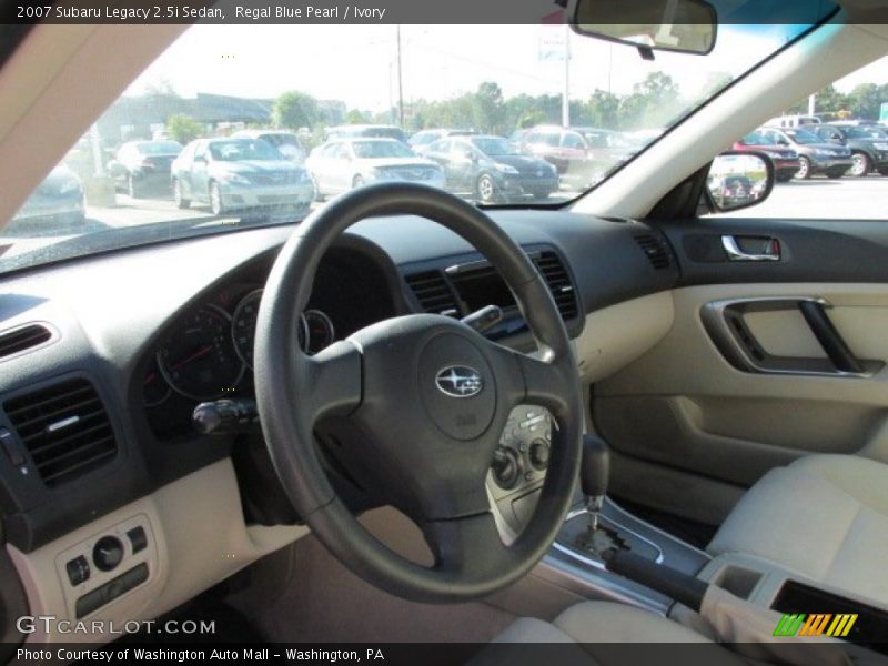 Regal Blue Pearl / Ivory 2007 Subaru Legacy 2.5i Sedan