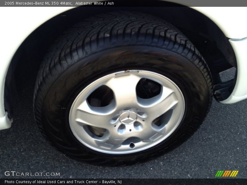 Alabaster White / Ash 2005 Mercedes-Benz ML 350 4Matic