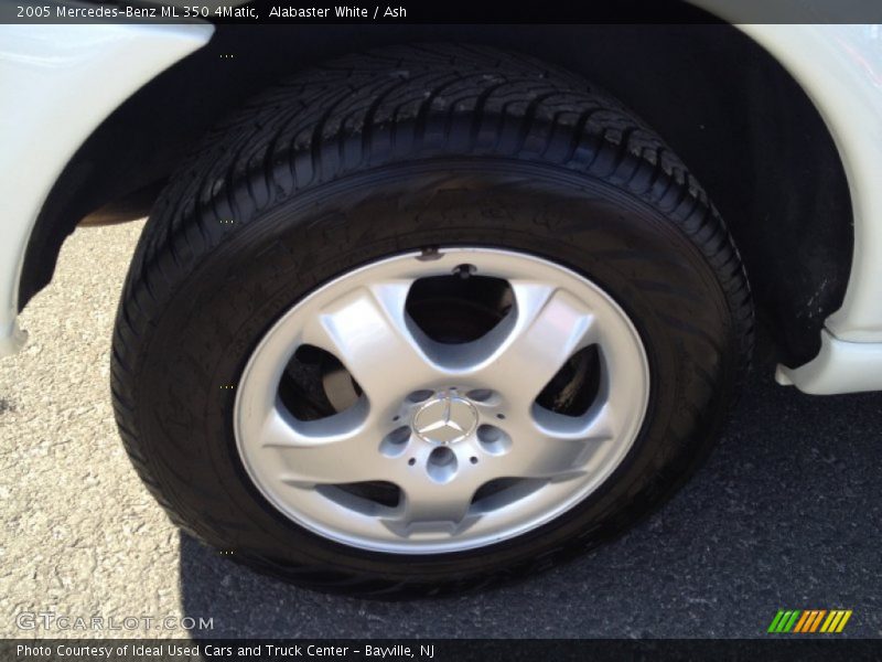 Alabaster White / Ash 2005 Mercedes-Benz ML 350 4Matic
