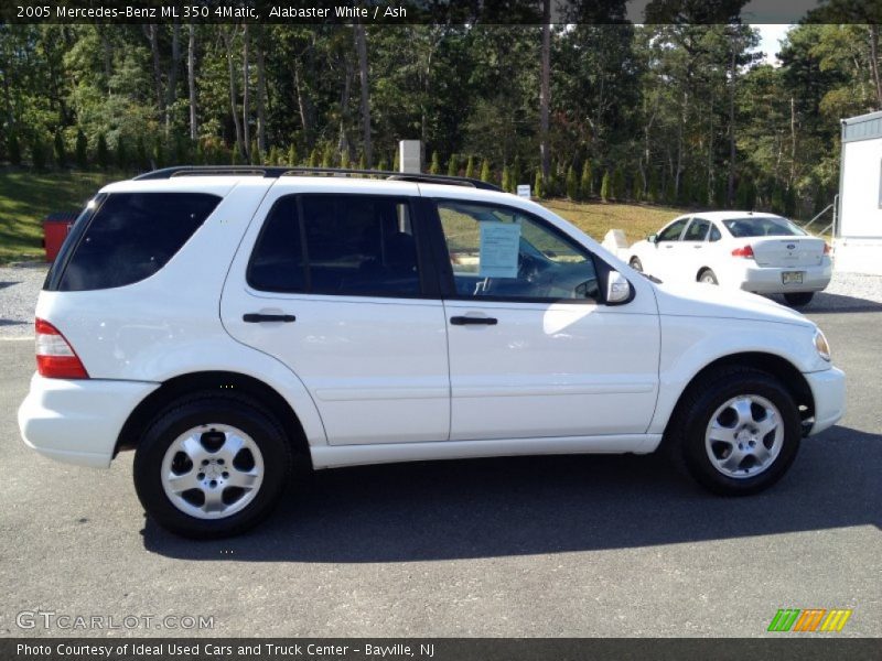 Alabaster White / Ash 2005 Mercedes-Benz ML 350 4Matic
