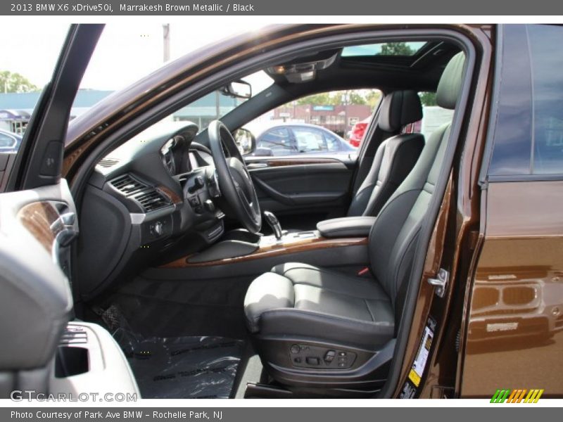 Marrakesh Brown Metallic / Black 2013 BMW X6 xDrive50i