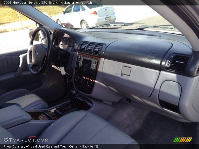 Alabaster White / Ash 2005 Mercedes-Benz ML 350 4Matic