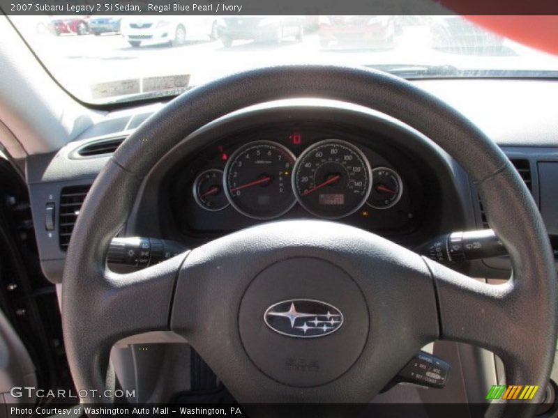 Regal Blue Pearl / Ivory 2007 Subaru Legacy 2.5i Sedan