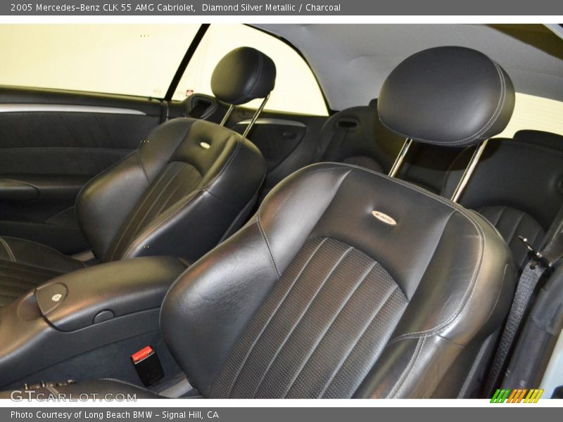  2005 CLK 55 AMG Cabriolet Charcoal Interior