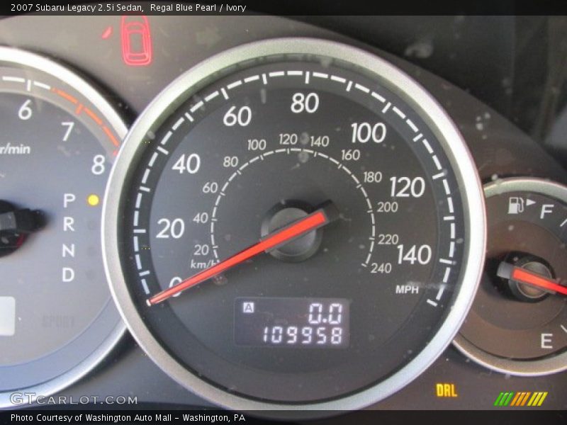 Regal Blue Pearl / Ivory 2007 Subaru Legacy 2.5i Sedan