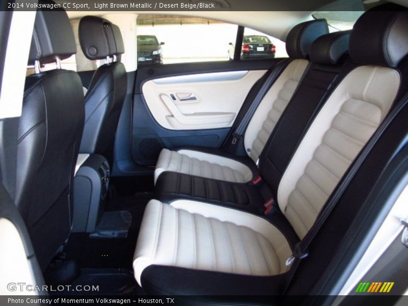 Light Brown Metallic / Desert Beige/Black 2014 Volkswagen CC Sport