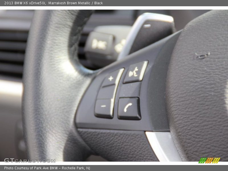 Controls of 2013 X6 xDrive50i