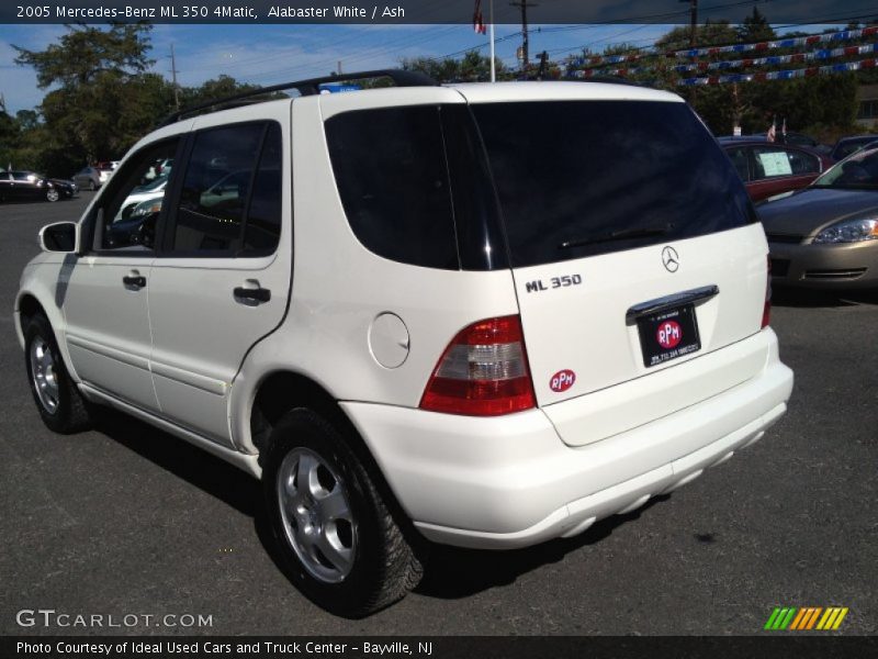 Alabaster White / Ash 2005 Mercedes-Benz ML 350 4Matic