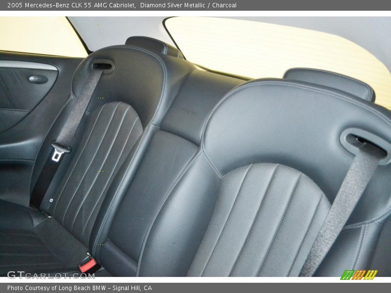 Rear Seat of 2005 CLK 55 AMG Cabriolet
