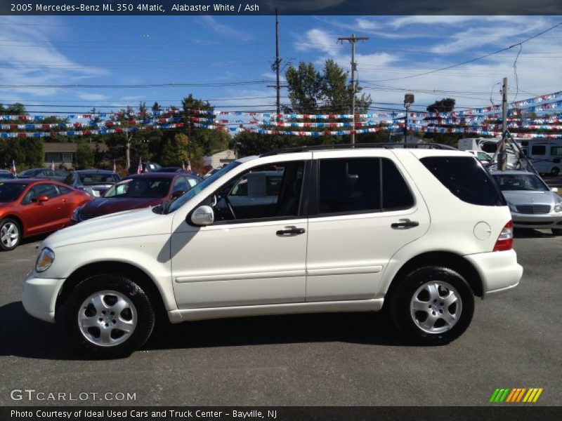 Alabaster White / Ash 2005 Mercedes-Benz ML 350 4Matic