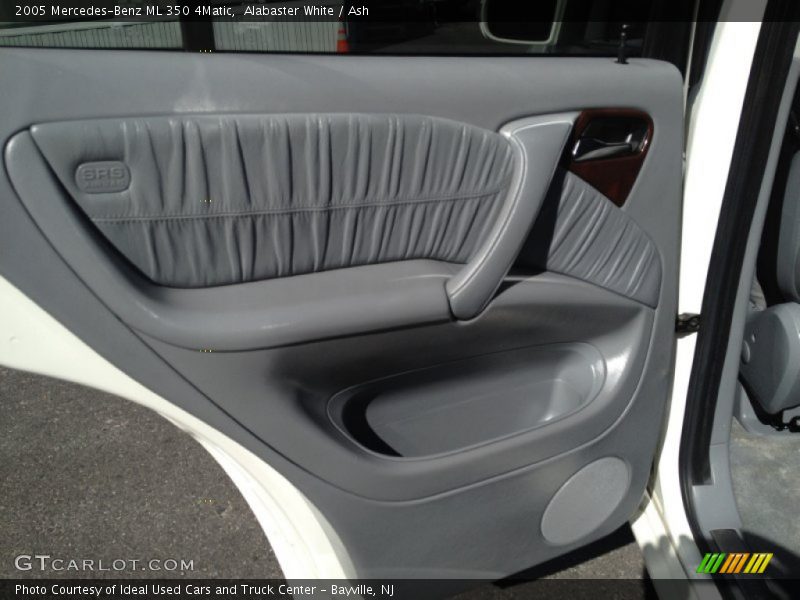 Alabaster White / Ash 2005 Mercedes-Benz ML 350 4Matic
