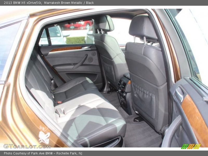 Rear Seat of 2013 X6 xDrive50i