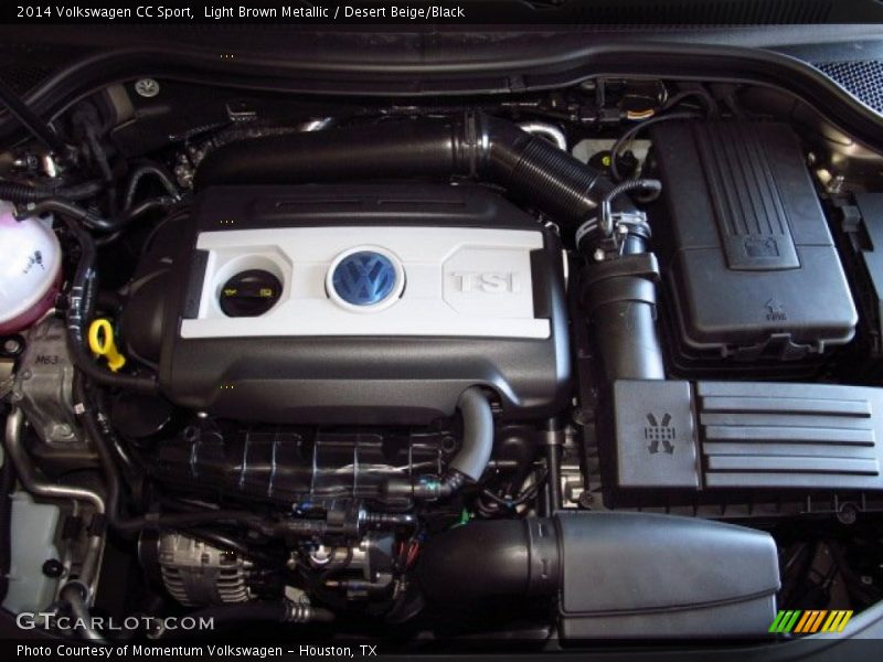 Light Brown Metallic / Desert Beige/Black 2014 Volkswagen CC Sport