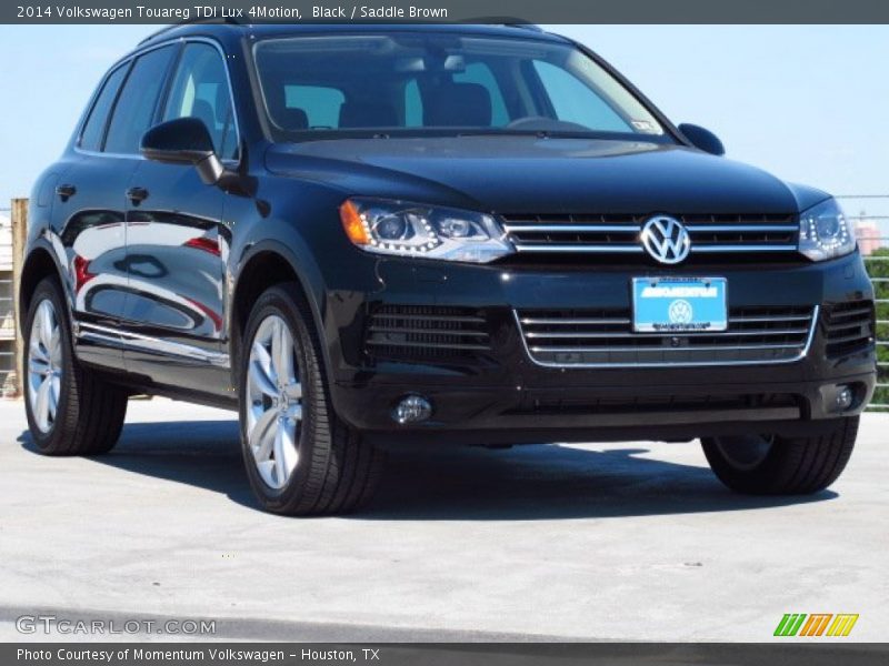 Black / Saddle Brown 2014 Volkswagen Touareg TDI Lux 4Motion