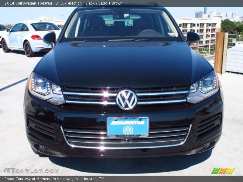 Black / Saddle Brown 2014 Volkswagen Touareg TDI Lux 4Motion