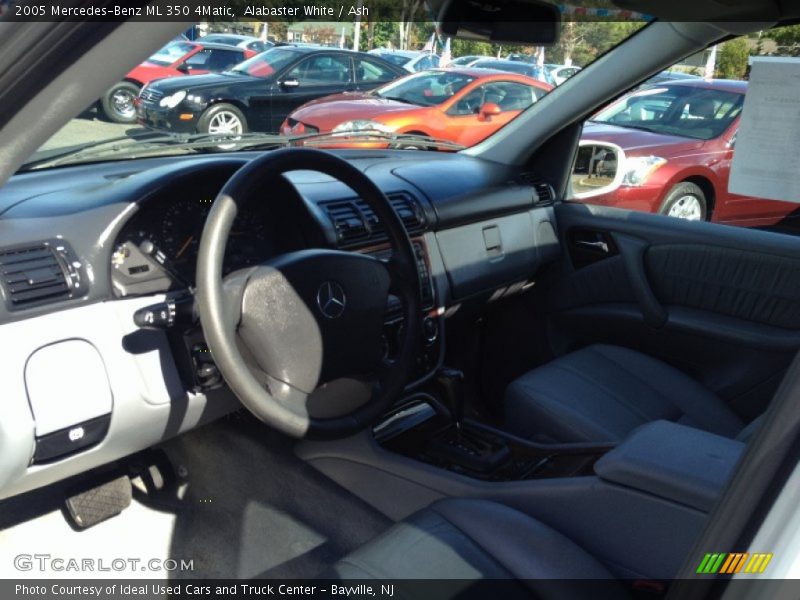 Alabaster White / Ash 2005 Mercedes-Benz ML 350 4Matic