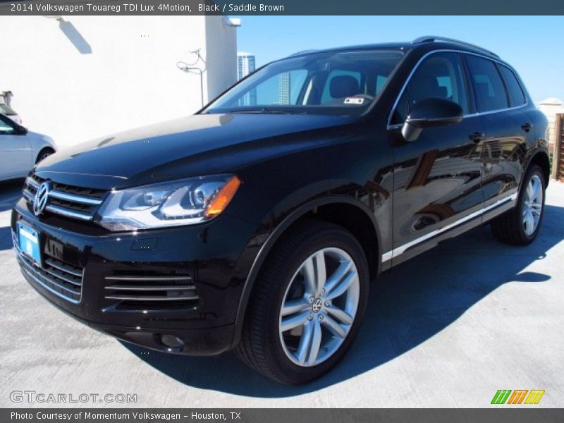 Black / Saddle Brown 2014 Volkswagen Touareg TDI Lux 4Motion