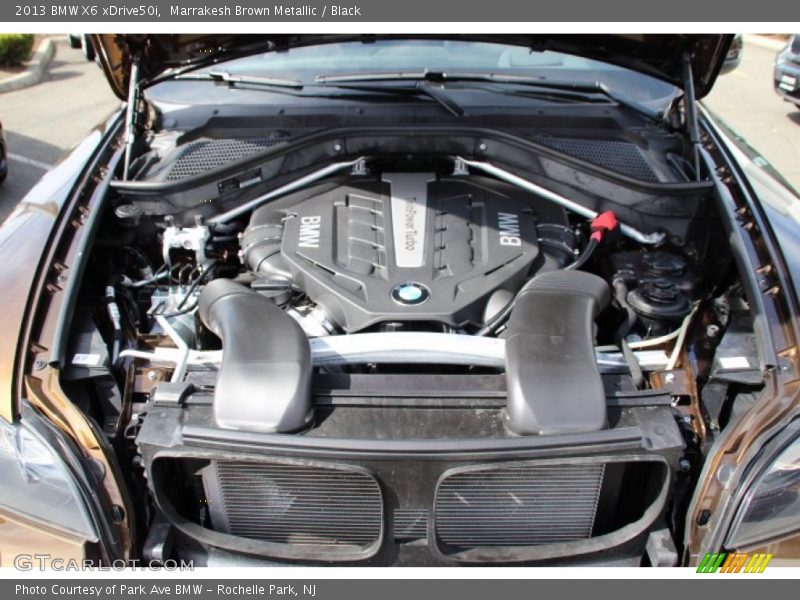  2013 X6 xDrive50i Engine - 4.4 Liter DFI TwinPower Turbocharged DOHC 32-Valve VVT V8