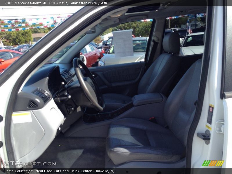 Alabaster White / Ash 2005 Mercedes-Benz ML 350 4Matic