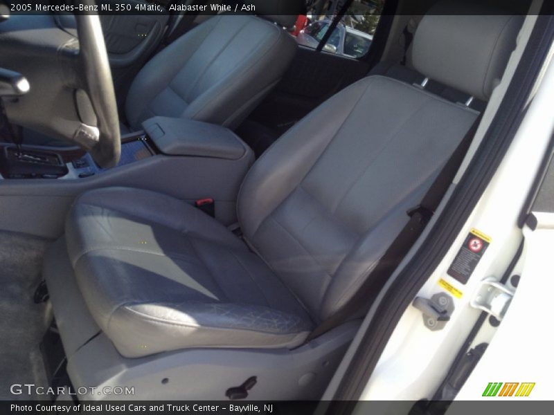 Alabaster White / Ash 2005 Mercedes-Benz ML 350 4Matic