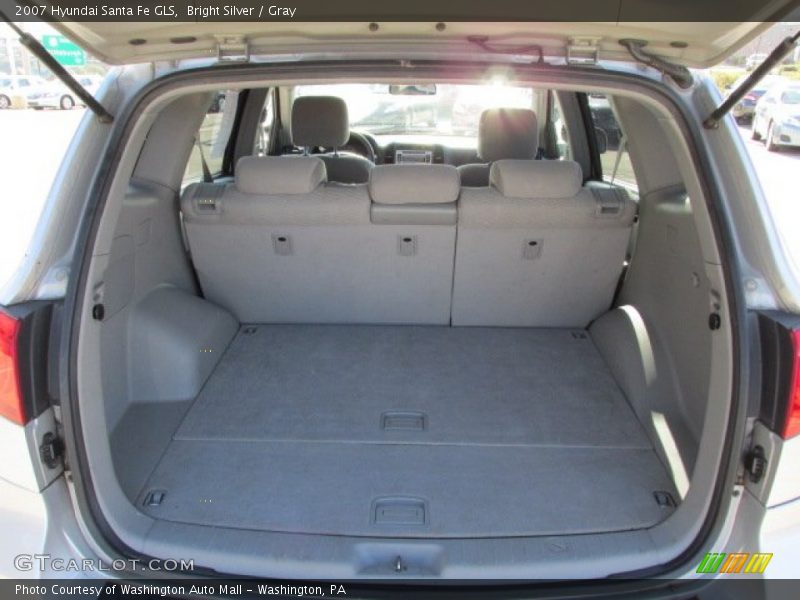 Bright Silver / Gray 2007 Hyundai Santa Fe GLS