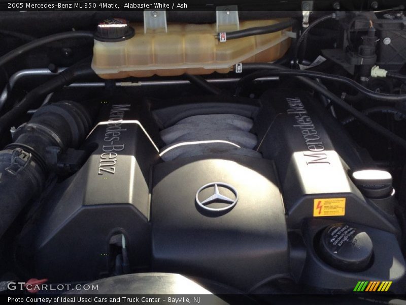 Alabaster White / Ash 2005 Mercedes-Benz ML 350 4Matic