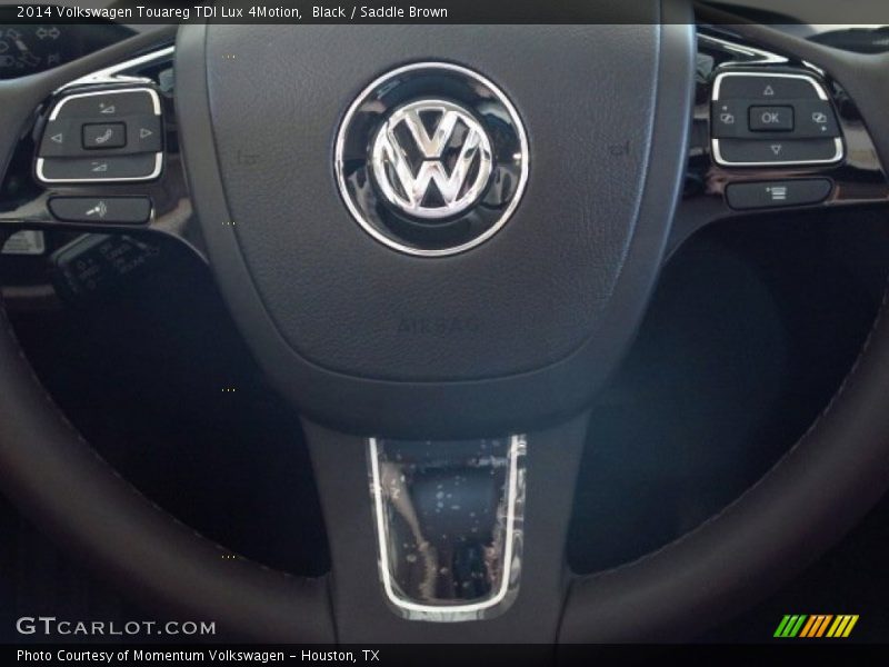 Black / Saddle Brown 2014 Volkswagen Touareg TDI Lux 4Motion
