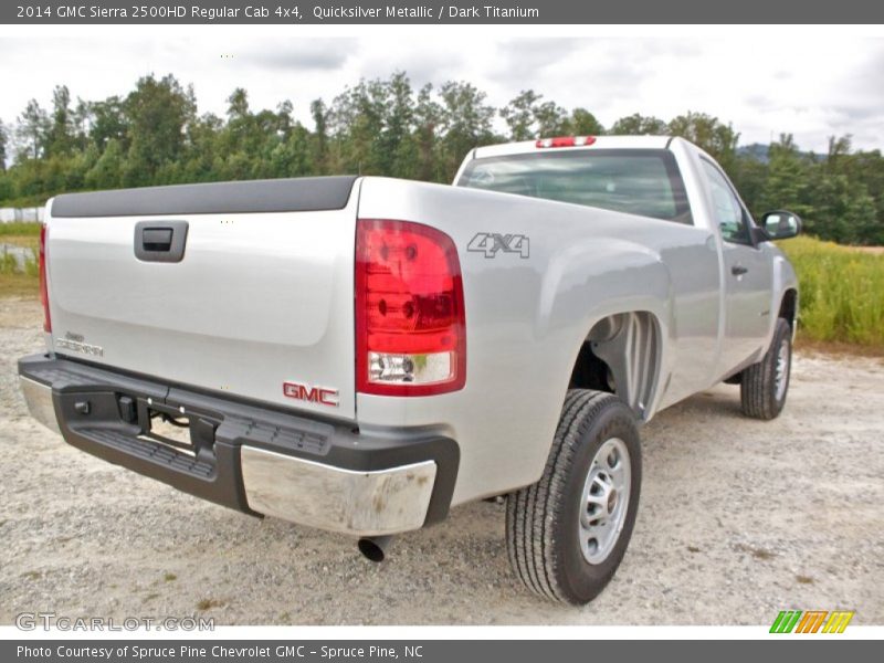  2014 Sierra 2500HD Regular Cab 4x4 Quicksilver Metallic
