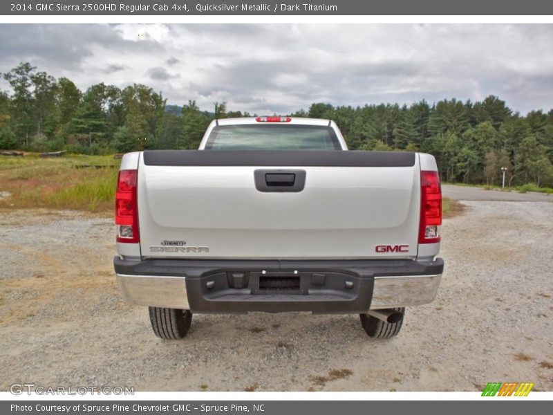 Quicksilver Metallic / Dark Titanium 2014 GMC Sierra 2500HD Regular Cab 4x4