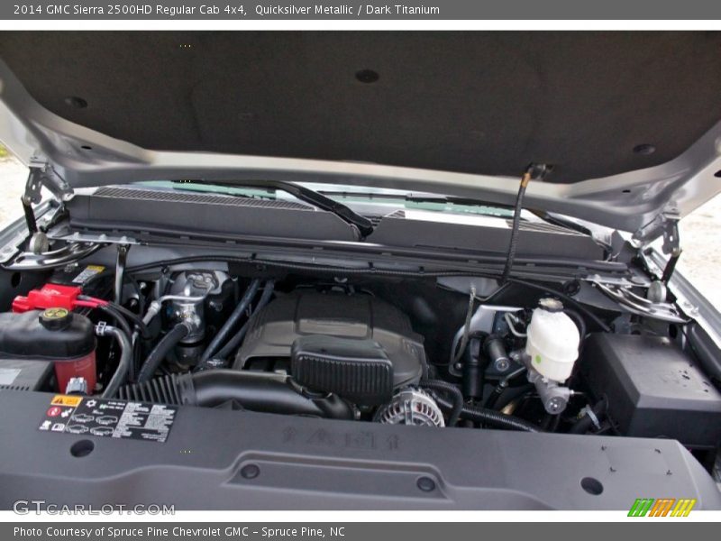 Quicksilver Metallic / Dark Titanium 2014 GMC Sierra 2500HD Regular Cab 4x4