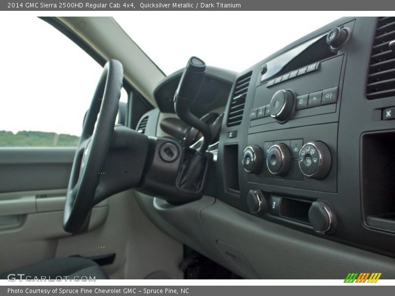 Quicksilver Metallic / Dark Titanium 2014 GMC Sierra 2500HD Regular Cab 4x4