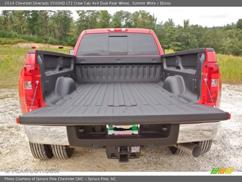 Summit White / Ebony 2014 Chevrolet Silverado 3500HD LTZ Crew Cab 4x4 Dual Rear Wheel