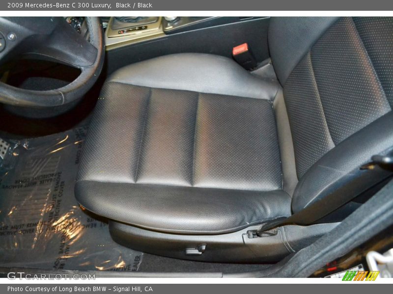 Black / Black 2009 Mercedes-Benz C 300 Luxury