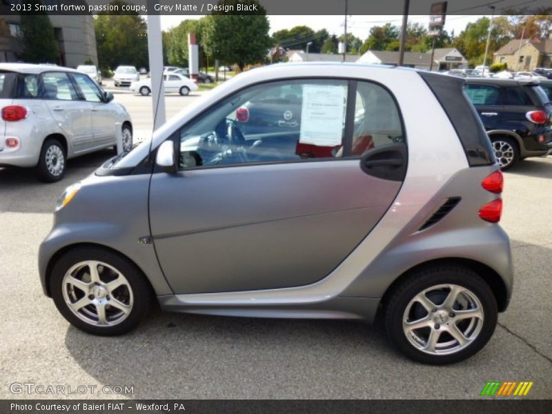  2013 fortwo passion coupe Grey Matte