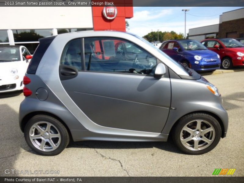 Grey Matte / Design Black 2013 Smart fortwo passion coupe