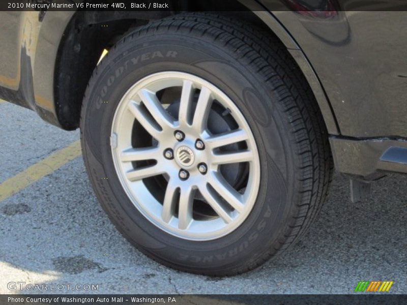 Black / Black 2010 Mercury Mariner V6 Premier 4WD