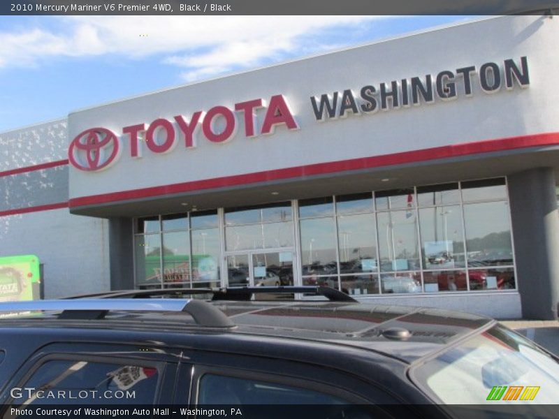 Black / Black 2010 Mercury Mariner V6 Premier 4WD